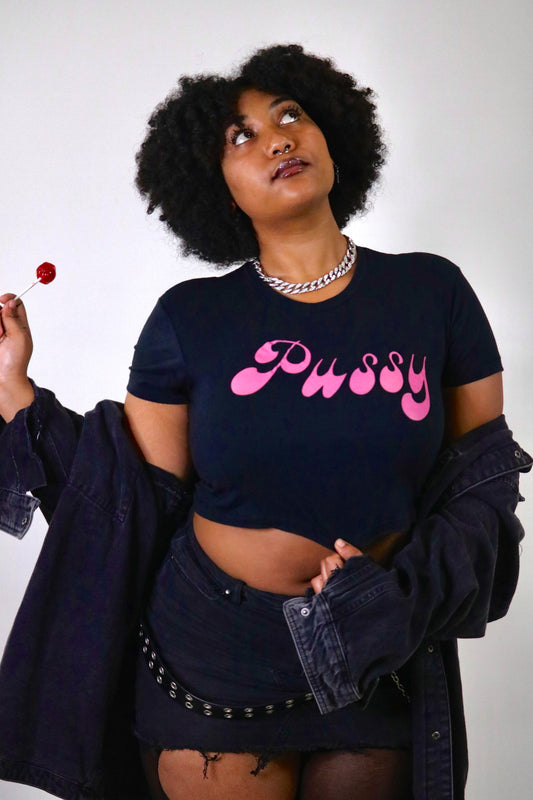 Pussy Tee (cropped)